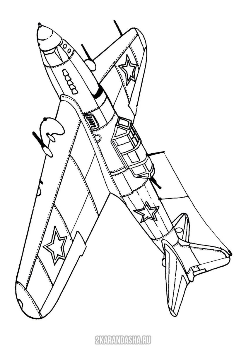 Раскраска Штурмовик