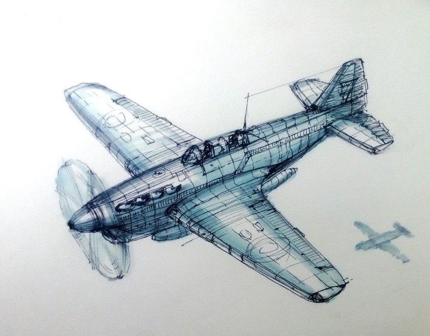 Военные самолеты рисунки