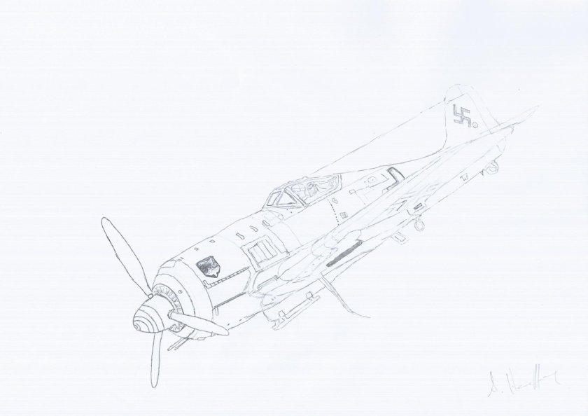 Самолёт ил-2 Штурмовик раскраска