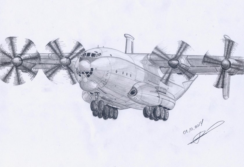 АН 22 Антей рисунок