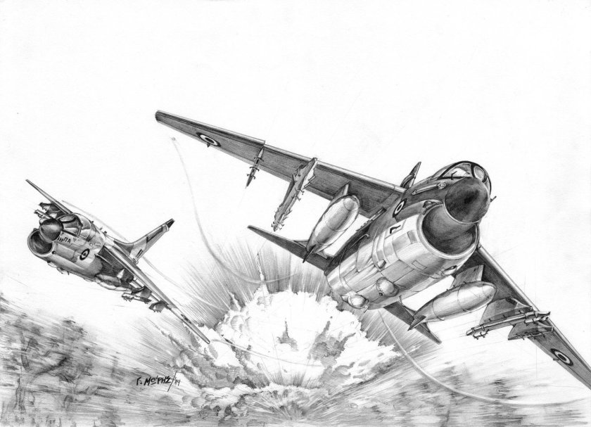 Самолет арт