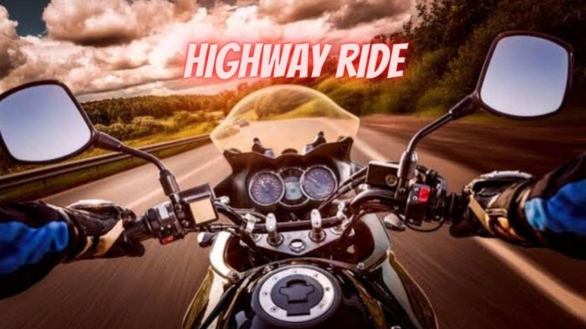 За рулем мотоцикла