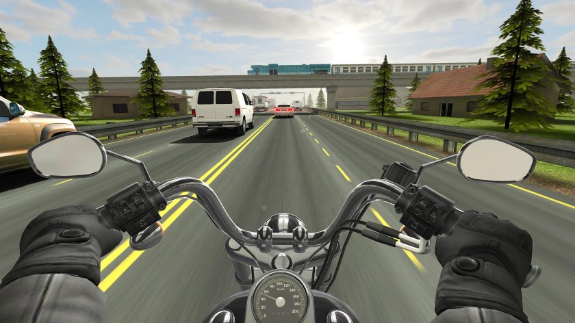 Игра Traffic Racer Moto