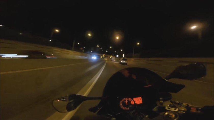 Ночь мото от первого лица