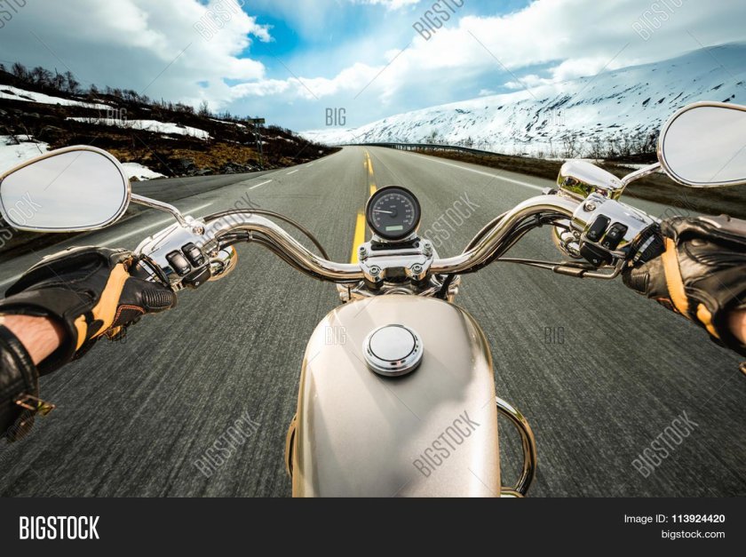 Мотоцикл и Свобода от первого лица