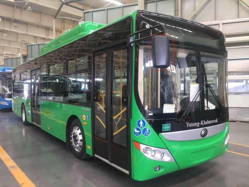 Китайские автобусы Yutong городские