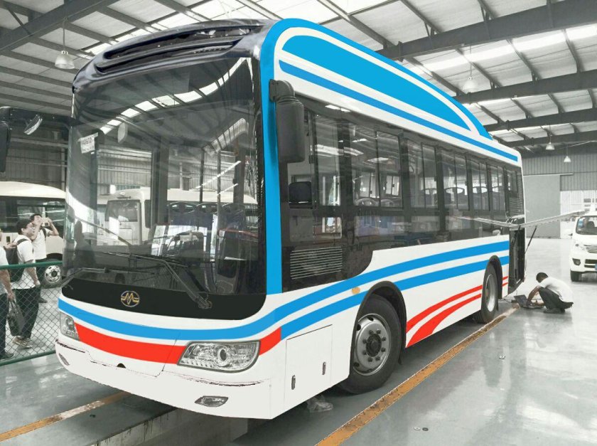 Электробус Таджикистан