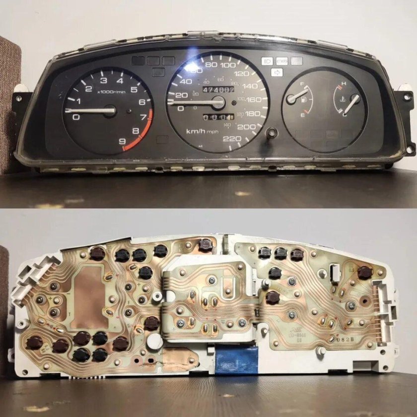 Север трак Егерь панель приборов