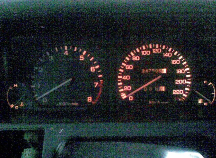 Панель приборов тойота