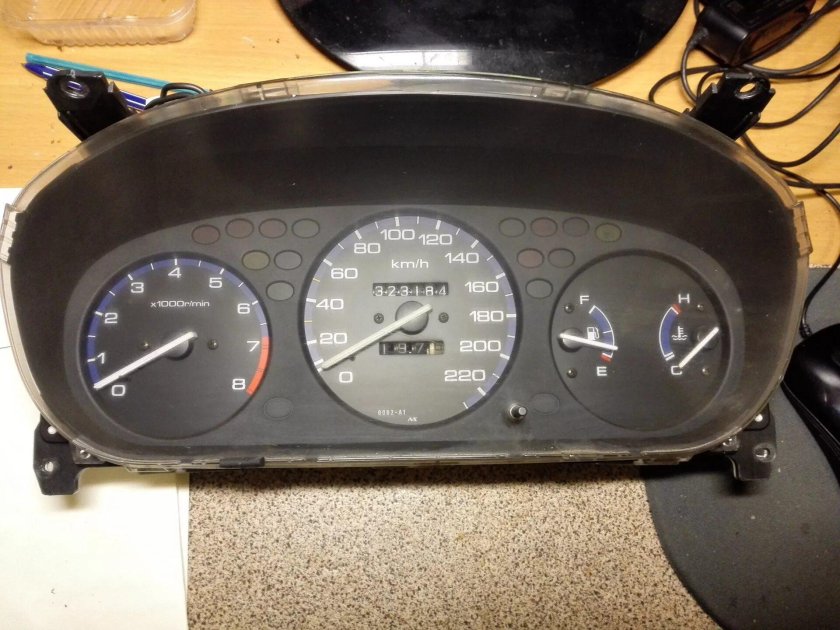 Civic 6 приборная панель