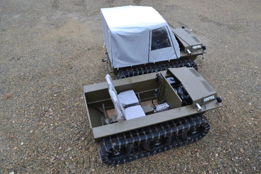 Гусеничный мини вездеход