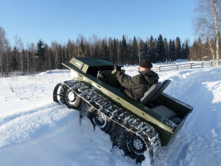 Вездеход амфибия Тингер