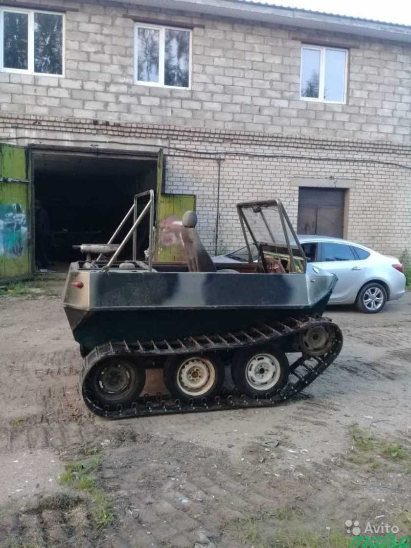 Гусеничный вездеход с двигателем Лифан