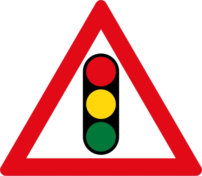 Знак светофор