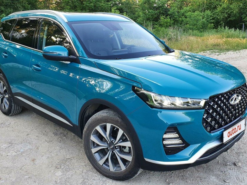 Chery Tiggo бирюзовый