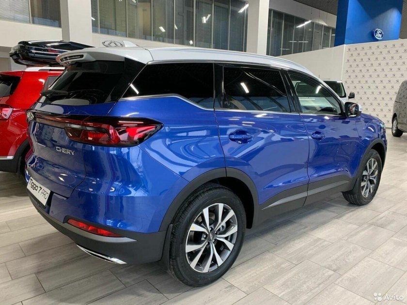 Chery Tiggo 7 синий