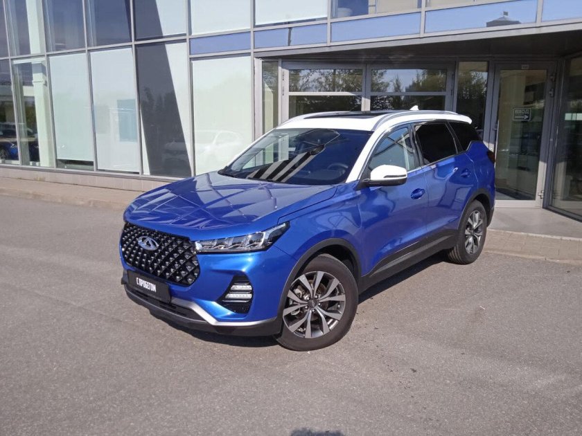 Chery Tiggo 7 Pro синий