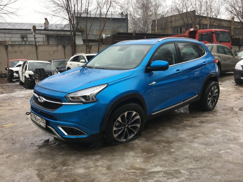 Черри Тигго 7 про синий