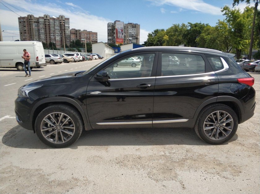 Chery Tiggo 7 черный