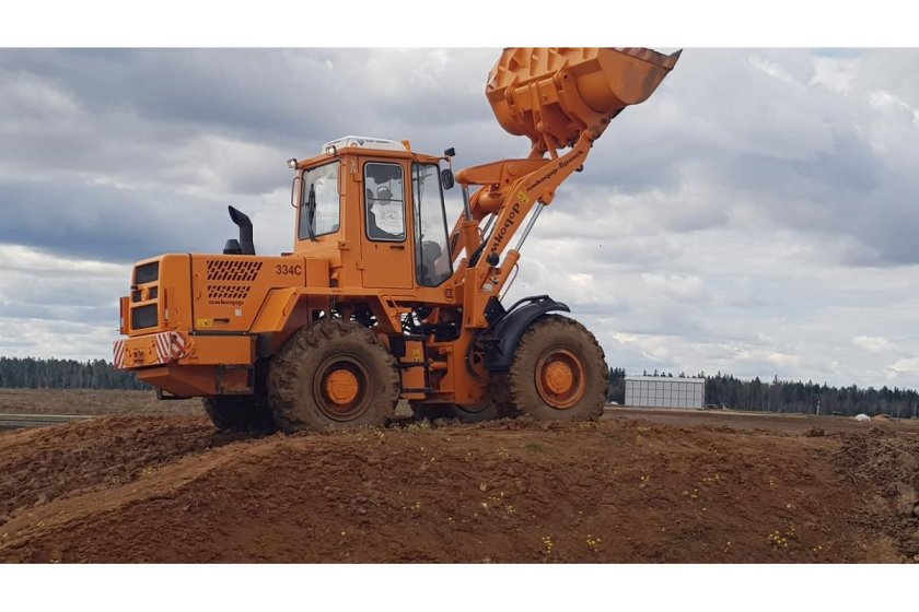 Фронтальный погрузчик Амкодор 334с