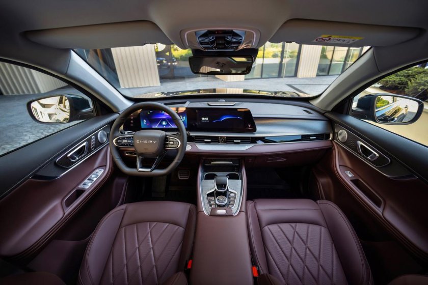 Chery tiggo 8 pro max интерьер