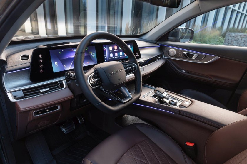 Chery tiggo 8 pro max интерьер