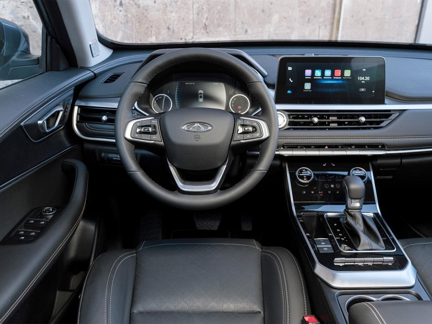 Тигго 8 про салон