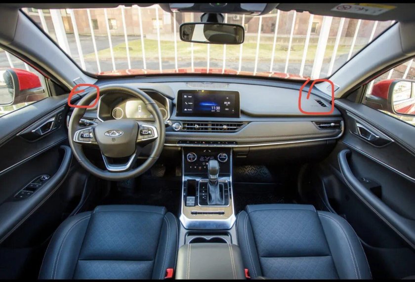 Chery Tiggo 8 салон