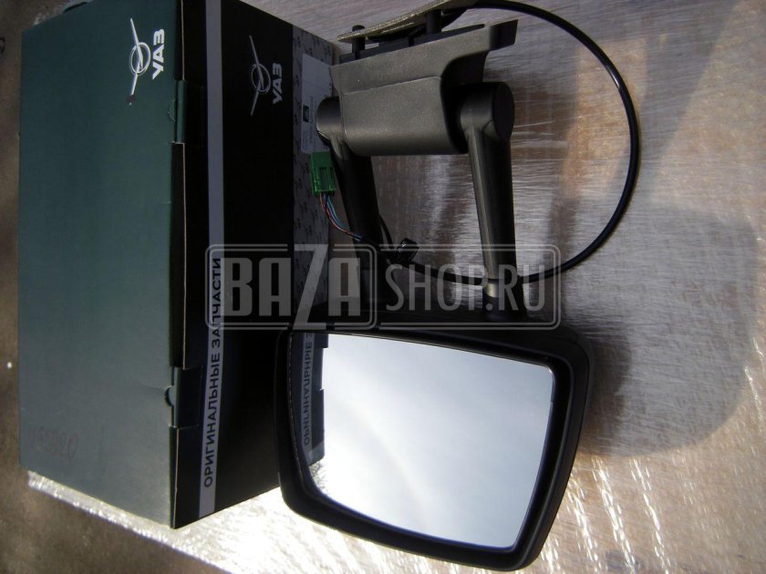 Зеркало УАЗ профи наружное левое с Эл.прив. 2360-8201071