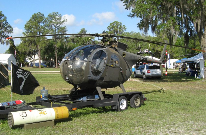 Hughes Oh-6 Cayuse вооружение