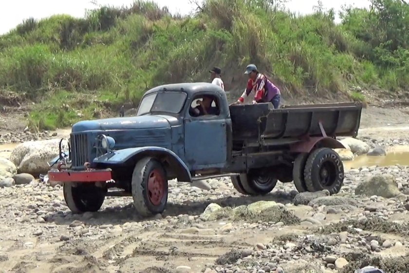 Самосвал ММЗ-585 ЗИЛ-164