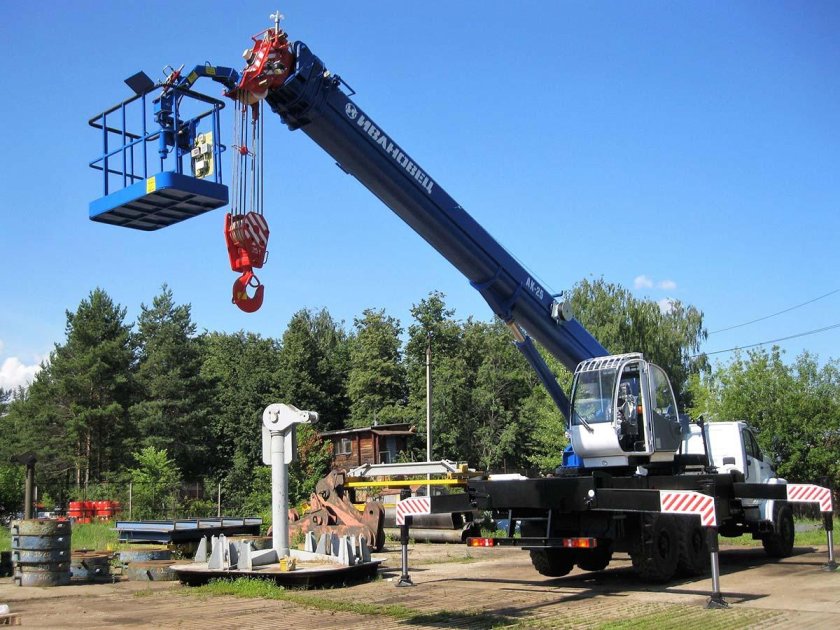 Люлька для автокрана Ивановец