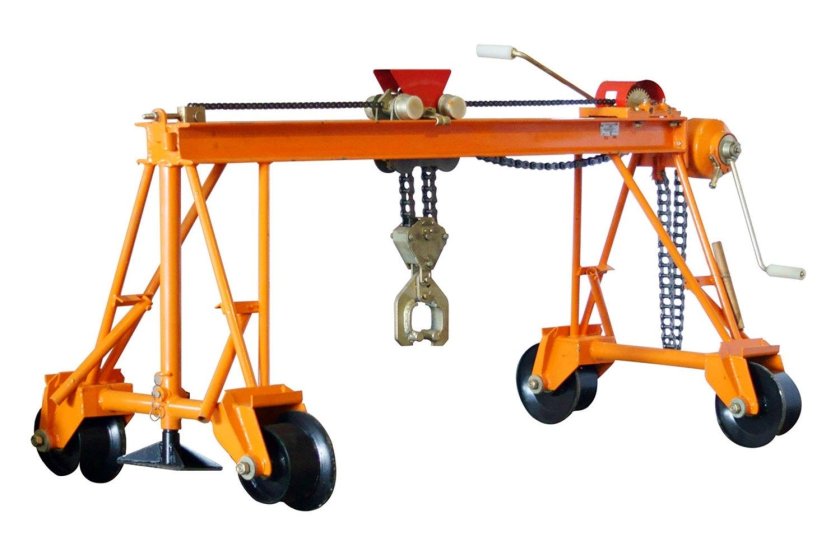 Кран козловой ручной КП-1350