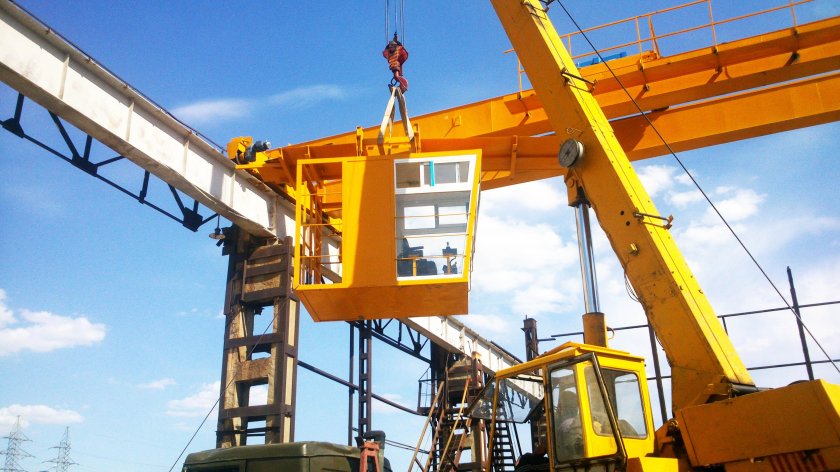 Мостовой козловой кран