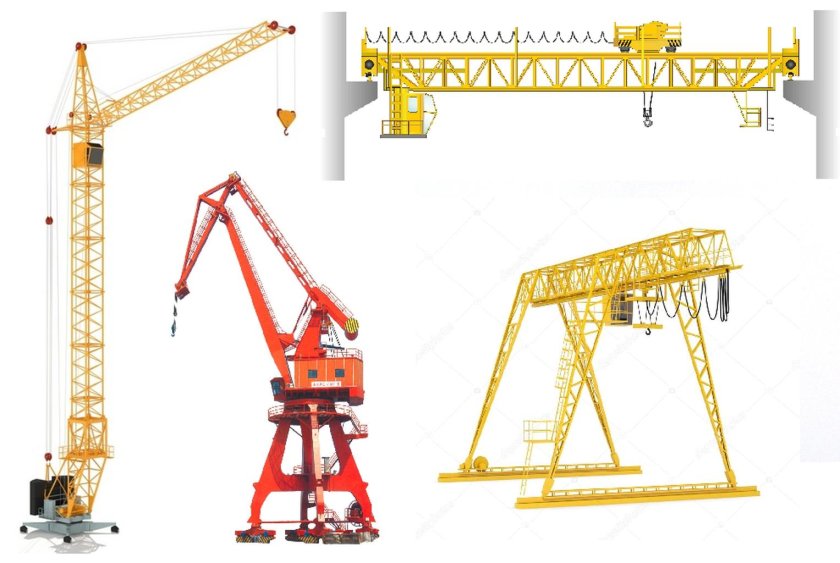 Кран строительный