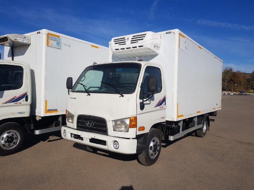 Hyundai hd78 рефрижератор