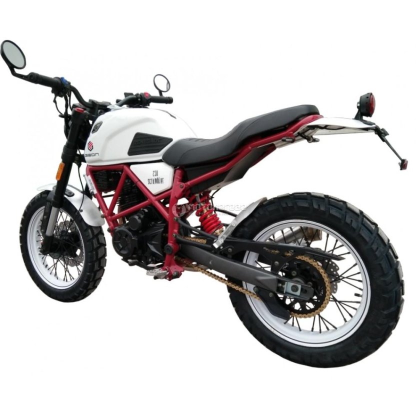 Мотоцикл геон скремблер