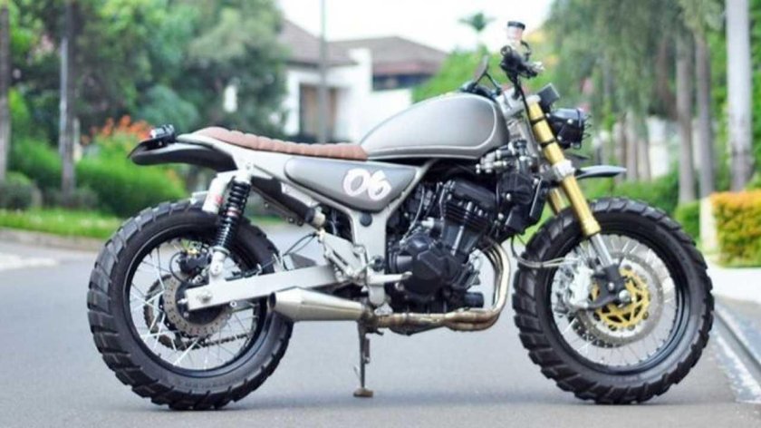 Kawasaki 250 Scrambler