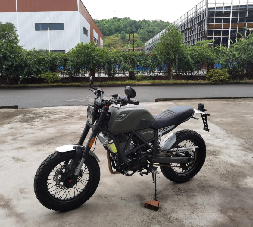 Мотоцикл Фуэго скремблер 300