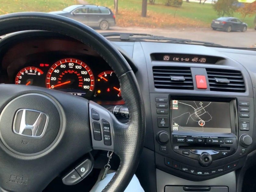 Приборка Honda Accord 7