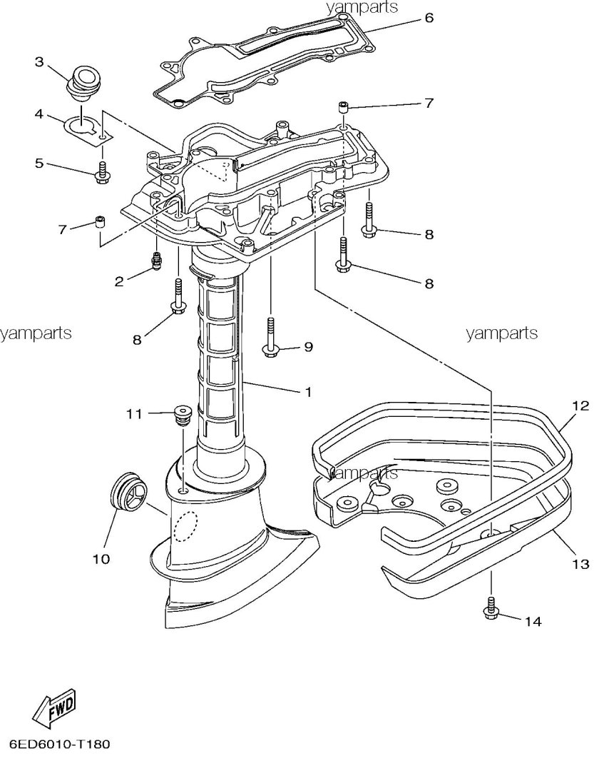 Заглушка дейдвуда Sea Pro 5