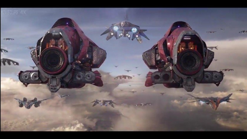 Корабль опустошителей Стражи Галактики 2