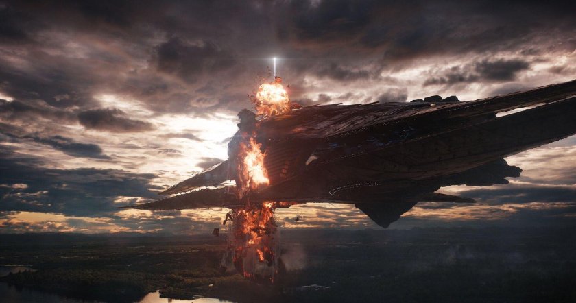 Корабль ТАНОСА Марвел