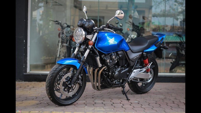 Honda CB 400 синий