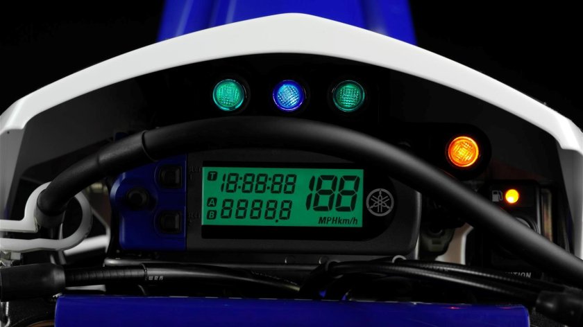 Yamaha wr250 приборная панель