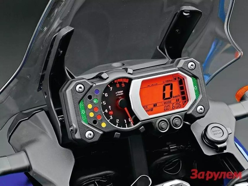 Xt1200z super Tenere приборная панель