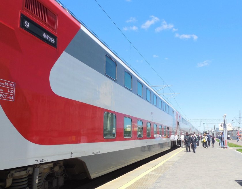 Двухэтажный поезд санкт петербург