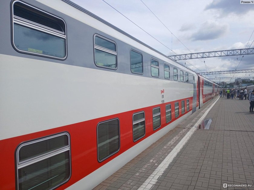 Двухэтажный поезд санкт петербург