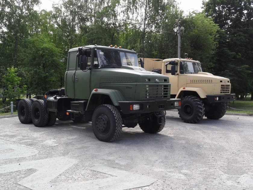 КРАЗ 6443 седельный тягач