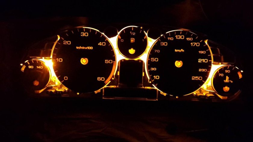 Пежо 607 приборная панель